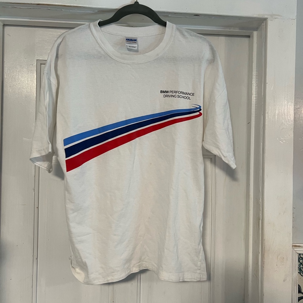 MENS BMW DRIVING SCHOOL SHIRT SIZE XL